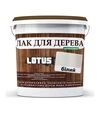 Лак цветной акриловый Lotus для дерева Белый Глянцевый, 5 л - 1