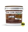 Лак цветной акриловый Lotus для дерева Орех Глянцевый, 10 л - 2