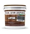 Лак цветной акриловый Lotus для дерева Графит Глянцевый, 5 л - 1