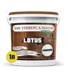 Лак акриловый Lotus Универсальный Прозрачный Глянцевый, 1 л - 2