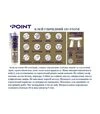 Клей-герметик гибридный эластичный Point 103, для камня, Серый, 290 мл - 2
