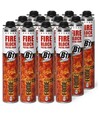 Пена монтажная огнестойкая пистолетная Fome Flex Fire Block, Розовая, 750 мл, 12 шт - 1