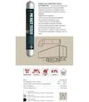 Герметик поліуретановий Fome Flex PU Construction &amp; Automotive для металу, в тубах, Білий, 600 мл - 2