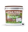 Шпаклевка акриловая SkyLine Wood для дерева Белая, 7 кг - 2