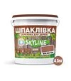 Шпаклівка акрилова SkyLine Wood для дерева Махагон, 4,5 кг - 2