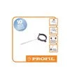 Держатель трубы PROFiL пластиковый универсальный L160 90/75, Графитовый - 2