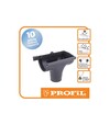 Воронка PROFiL правая 130/100, Графитовая - 2