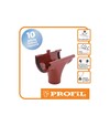 Лійка PROFiL прохідна 130/100, Цегляна - 2