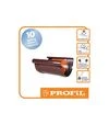 З`єднувач ринви PROFiL універсальний 130/100, Коричневий - 2