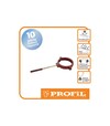 Держатель трубы PROFiL пластиковый универсальный L160 90/75, Кирпичный - 2