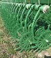 Борона ротаційна навісна John Deere 400, 4,5 м, 54 диски, б/в - 4