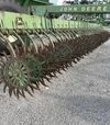 Борона ротаційна John Deere 400, 9 м, з транспортним візком, б/в - 1