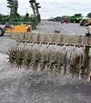 Борона ротаційна John Deere 400, 9,1 м, з опорними колесами, б/в - 6