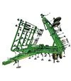 Культиватор John Deere 980, 10 м, б/у - 12