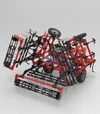 Культиватор Profi Stan КШУ-6000 5-рядний/3-рядна гребінка, двовиткова стійка 30х30 - 1