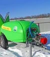 Обприскувач вентиляторний причіпний ВЕЗУВIЙ-2000М, пластикова ємність - 2