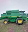 Зернозбиральний комбайн John Deere 9500, 2000 р.в. + жниварка зернова John Deere 922R, б/в - 1