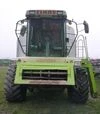 Зернозбиральний комбайн Claas Lexion 460, 1999 р.в. + жниварка С750, транспортний візок, б/в - 1