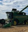 Зерноуборочный комбайн John Deere W440, 2014 г.в, 484 м/ч, б/у - 1
