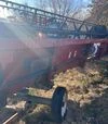 Жниварка зернова CASE IH 1020, 2008 рв + візок, б/в - 5