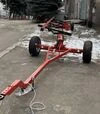 Візок для жниварок Profi Stan ЛАН-13, 9-12 м, 200х200х8+швелер, 4 колеса 10.00/75-R15.3 - 3