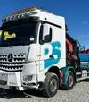 Кран-маніпулятор Palfinger PK78002 на шасі Mercedes-Benz Arocs 3258, 23155 км, б/в - 2