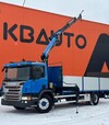 Кран-манипулятор SCANIA P 250 4x2, 2015 г.в., 722987 км, б/у - 2