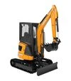 Миниэкскаватор CASE CX25D - 4