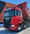 Кран-самосвал Scania R 500 8x4, 2018 г.в., 301555 км, б/у - 2