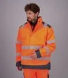 Куртка зимова сигнальна WURTH FLUO помаранчева, S (M409338000) - 10