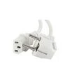 Кабель питания Cablexpert C13, 1,8м, White (PC-186W-VDE) - 1