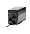 Джерело безперебійного живлення Powercom RPT-600A Schuko, 600VA/360W (RPT-600A Schuko) - 2