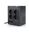 Джерело безперебійного живлення Vinga VPE-1500M LED 1500VA Metal Case, 1500VA/900W (VPE-1500M) - 3