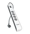 Мережевий подовжувач-фільтр Belkin 3х1,5 мм&sup2;, 4 розетки, білий, 2 м (BSV400VF2M) - 2