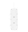 Сетевой удлинитель-фильтр Belkin 3х1,5 мм&sup2;, 8 розеток, USB-A/C 18 Вт, белый, 2 м (SRB003VF2M-V2) - 5