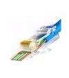 Конектор Kingda RJ-45, Cat.5e, UTP, 8P8C, наскрізні отвори, 100 шт (KD-PG8032-C5E/100) - 2