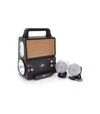 Фонарь переносной KENSA FP-05-W-S-L, Solar charging, 2 режима, черный (KENSA FP-05-W-S-L) - 3
