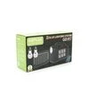 Ліхтар переносний GD-8077, Solar charging, 1+1 режим, чорний (GD-8077) - 3