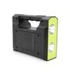 Фонарь переносной GD-C7, Solar charging, 3W, 1+1 режим, черный (GD-C7) - 2