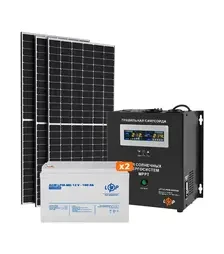 Комплект енергонезалежності LogicPower Преміум 100 Ah, 1,4 кВт