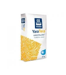 Мікродобриво YaraTera Kristalon 13-40-13 Yellow (ЯраТера Крісталон Єллов), 25 кг (Yara)