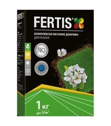 Мікродобриво NPK 17-6-11 для газону (Весна), 1 кг (Fertis)
