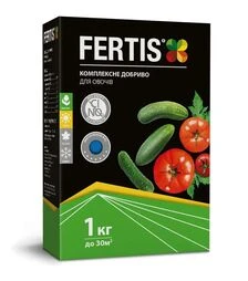 Мікродобриво NPK 11-9-20+ME для овочів, 1 кг (Fertis)