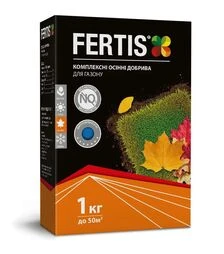 Мікродобриво NPK 5-15-30+ME для газону, 1 кг (Fertis)