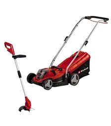 Акумуляторні газонокосарка + тример Einhell PXC GE-CM 18/33 Li Set (3413262)