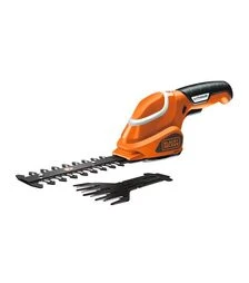 Кусторез аккумуляторный BLACK+DECKER GSL700 2в1, 7,2 В, 1,2 А*ч, 15 см
