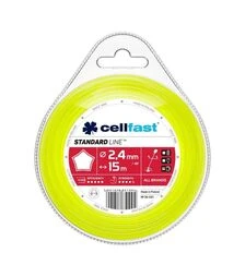 Волосінь для тримера Cellfast, зірочка 3 мм, 15 м (35-022)