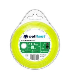 Волосінь для тримера Cellfast, квадрат 2 мм, 15 м (35-012)