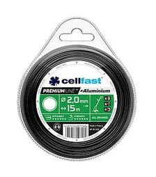 Волосінь для тримера Cellfast PREMIUM, кругла 2,4 мм, 15 м (35-033)