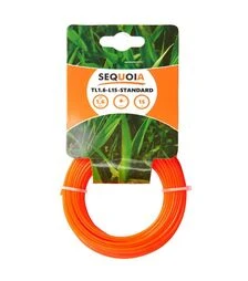 Леска для триммера SEQUOIA TL1.6-L15-Standard круглая, 1,6 мм, 15 м